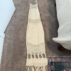 Handmade Crochet Maxi Dress – One of a Kind from Mykonos [One Size]